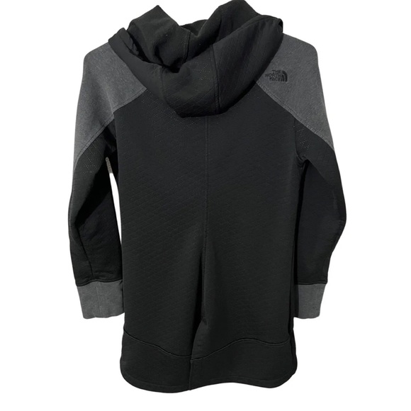 COPY - THE NORTH FACE Ws ReCOVER UP Fleece Hooded Jacket Coat BLack Gray size L… - Picture 4 of 5